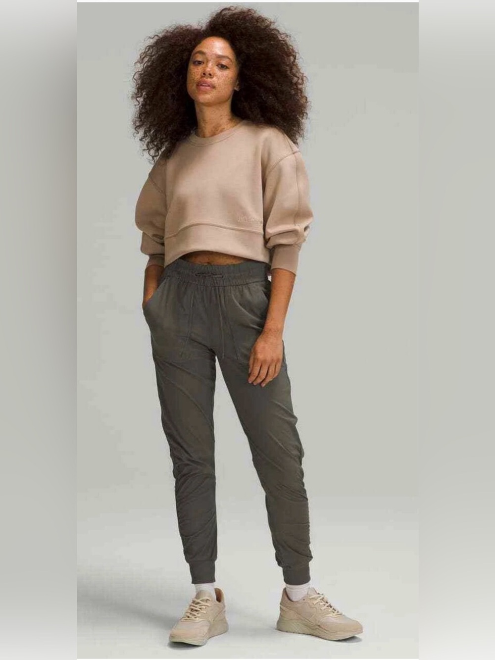 lululemon athletica Olive Green Drawstring Joggers